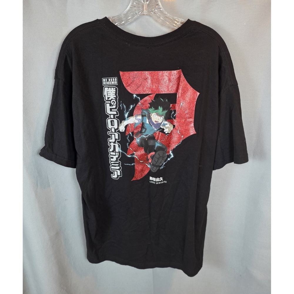 My Hero Academia Primitive Black Men's Size XL T-shirt